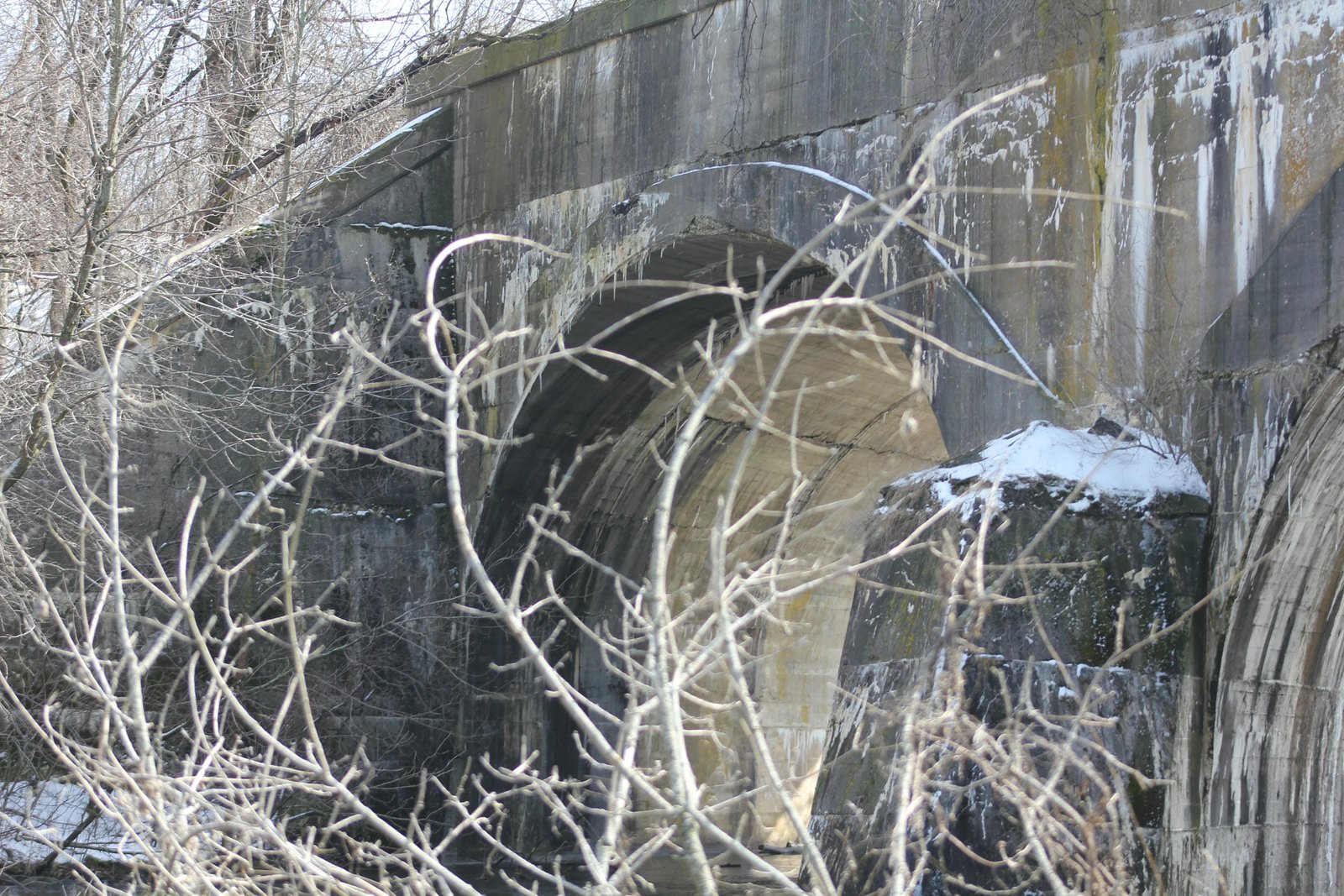 East abutment